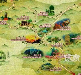 大丰景点地图(长沙景点地图)